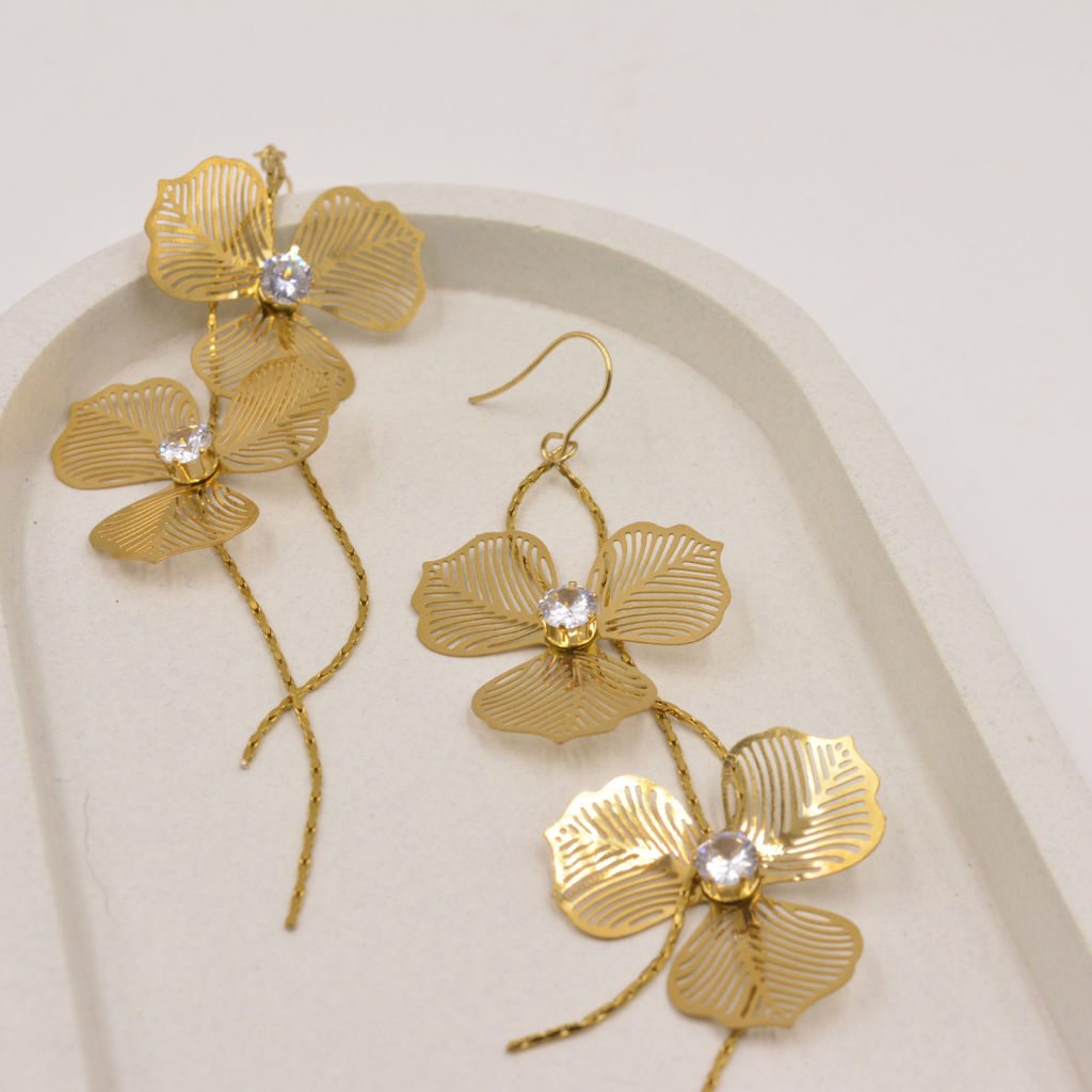 Blossom Drape Earring