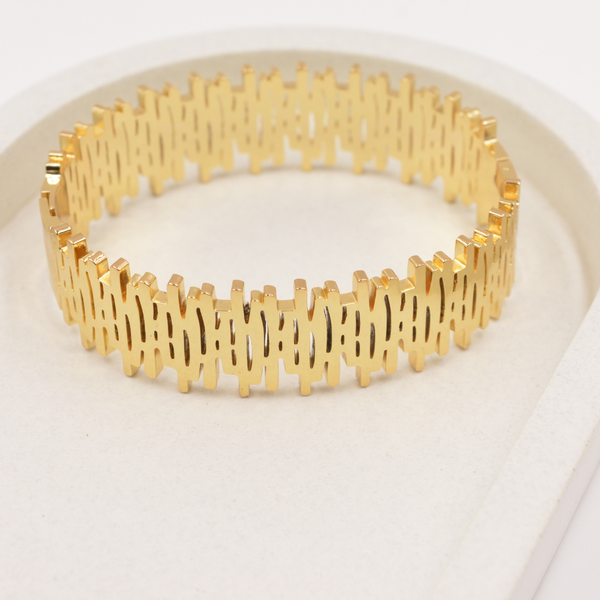 Lattice Luxe Bangle