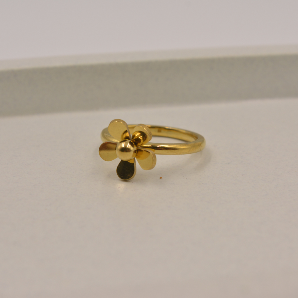 Golden Bloom Ring