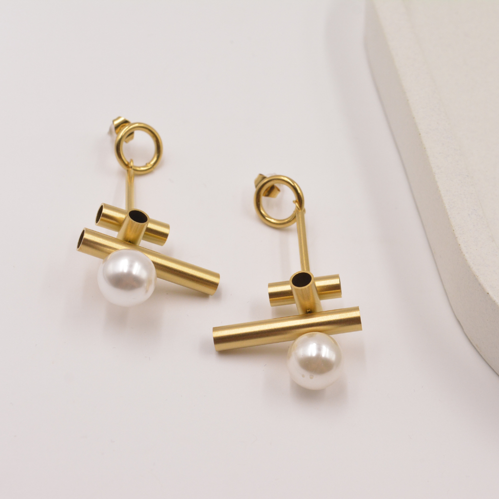 Parallel Glow Earring