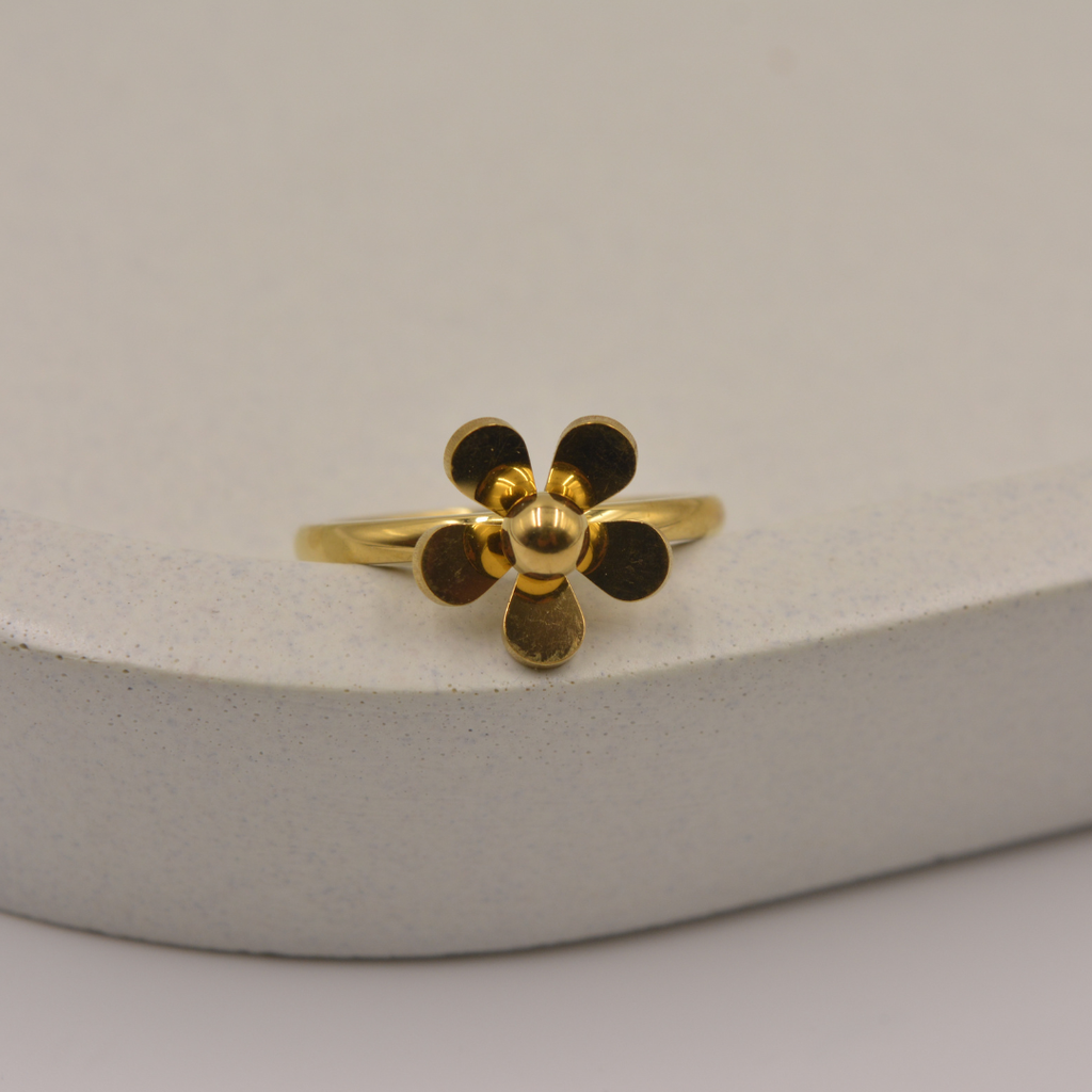 Golden Bloom Ring