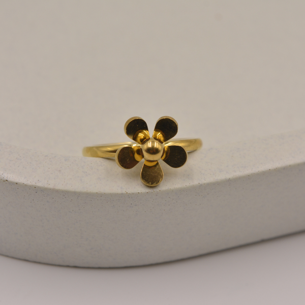 Golden Bloom Ring