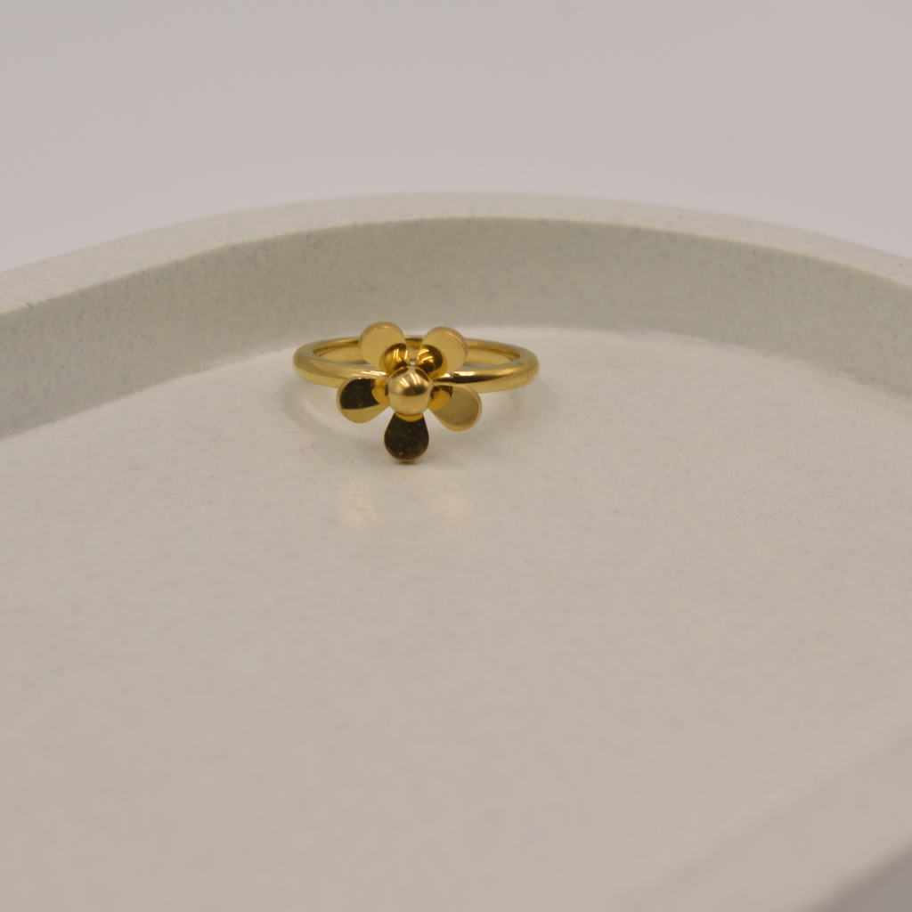 Golden Bloom Ring