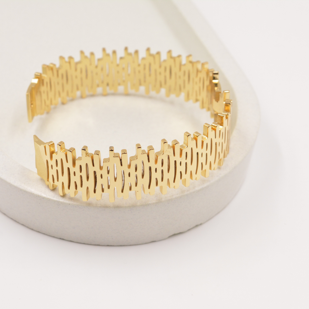 Lattice Luxe Bangle