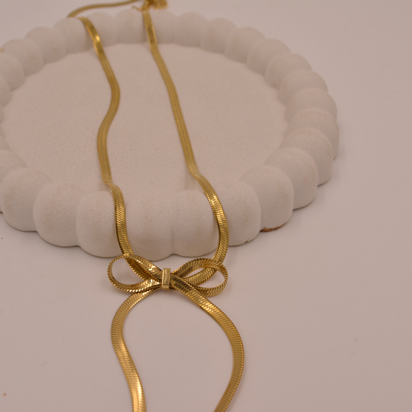Bow Tie Necklace