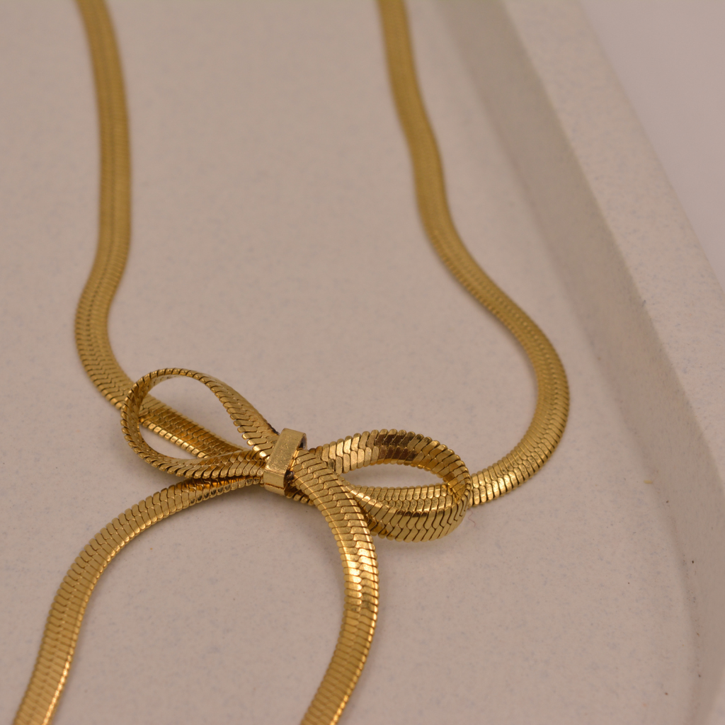 Bow Tie Necklace