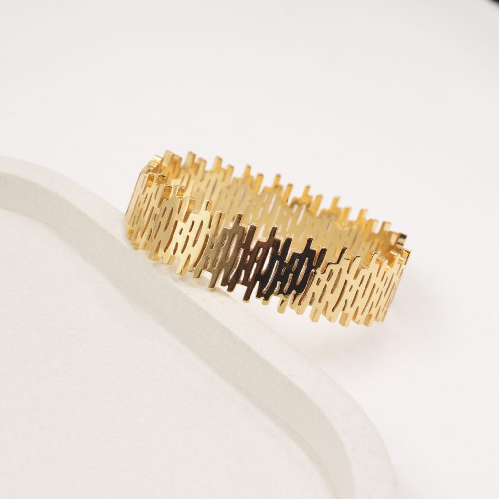 Lattice Luxe Bangle