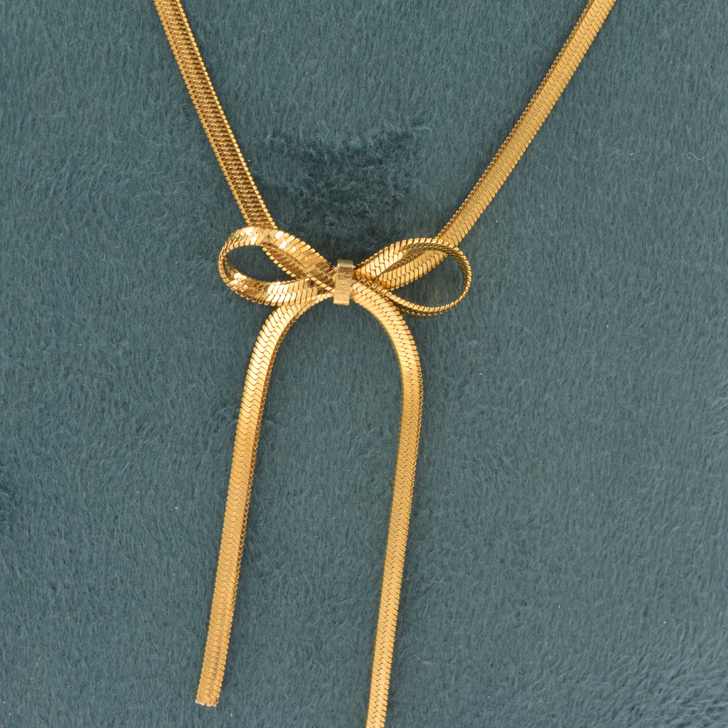 Bow Tie Necklace