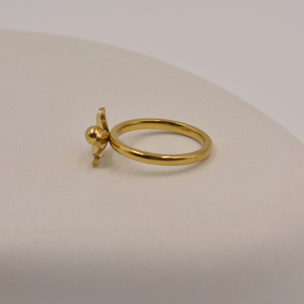 Golden Bloom Ring