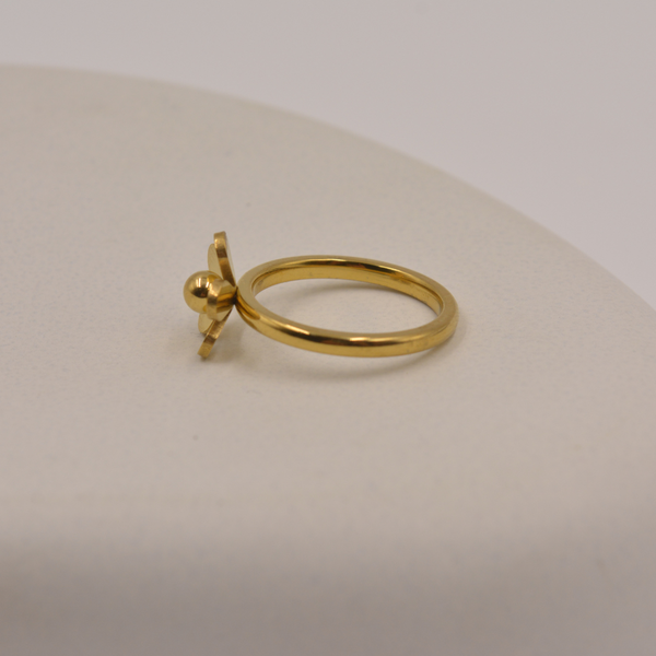 Golden Bloom Ring