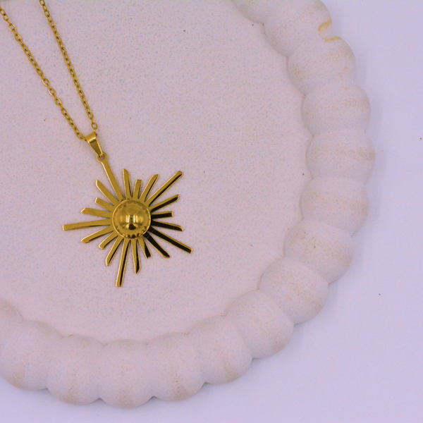 Star Pendant with Necklace