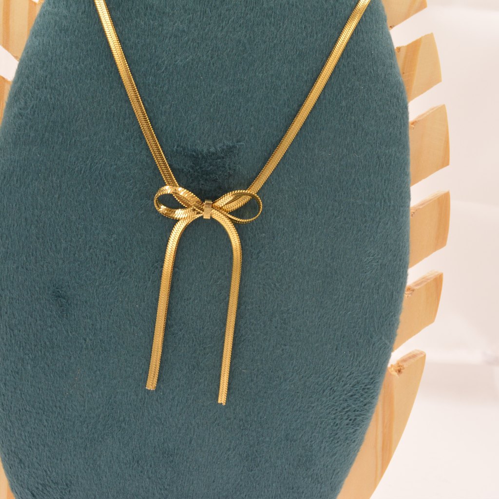 Bow Tie Necklace