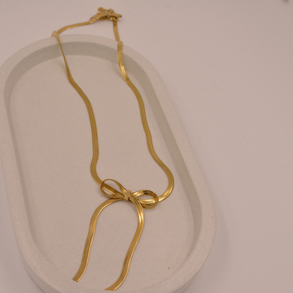Bow Tie Necklace