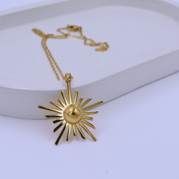 Star Pendant with Necklace