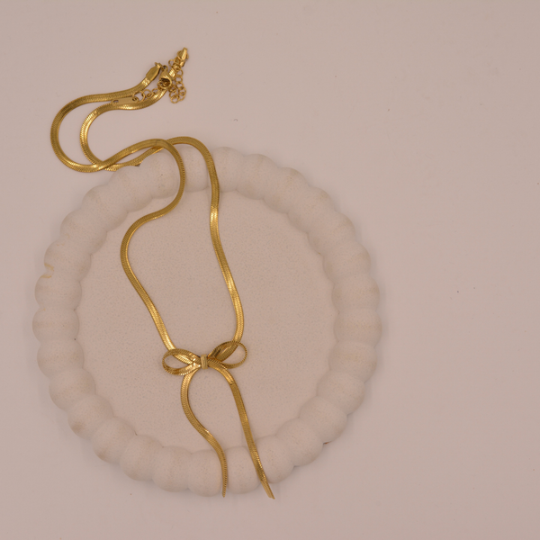 Bow Tie Necklace