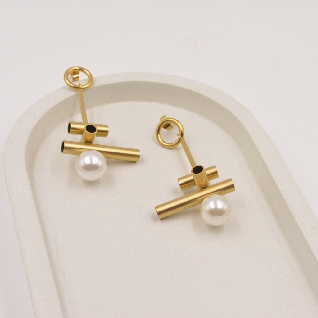 Parallel Glow Earring