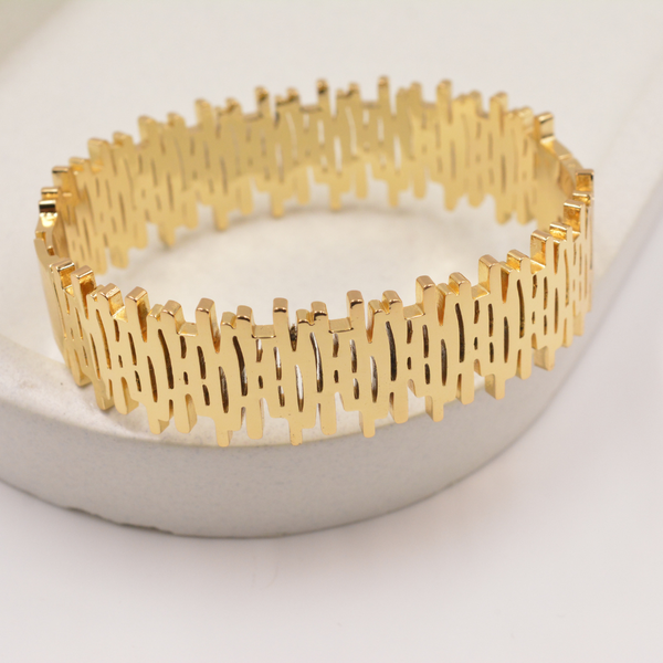 Lattice Luxe Bangle