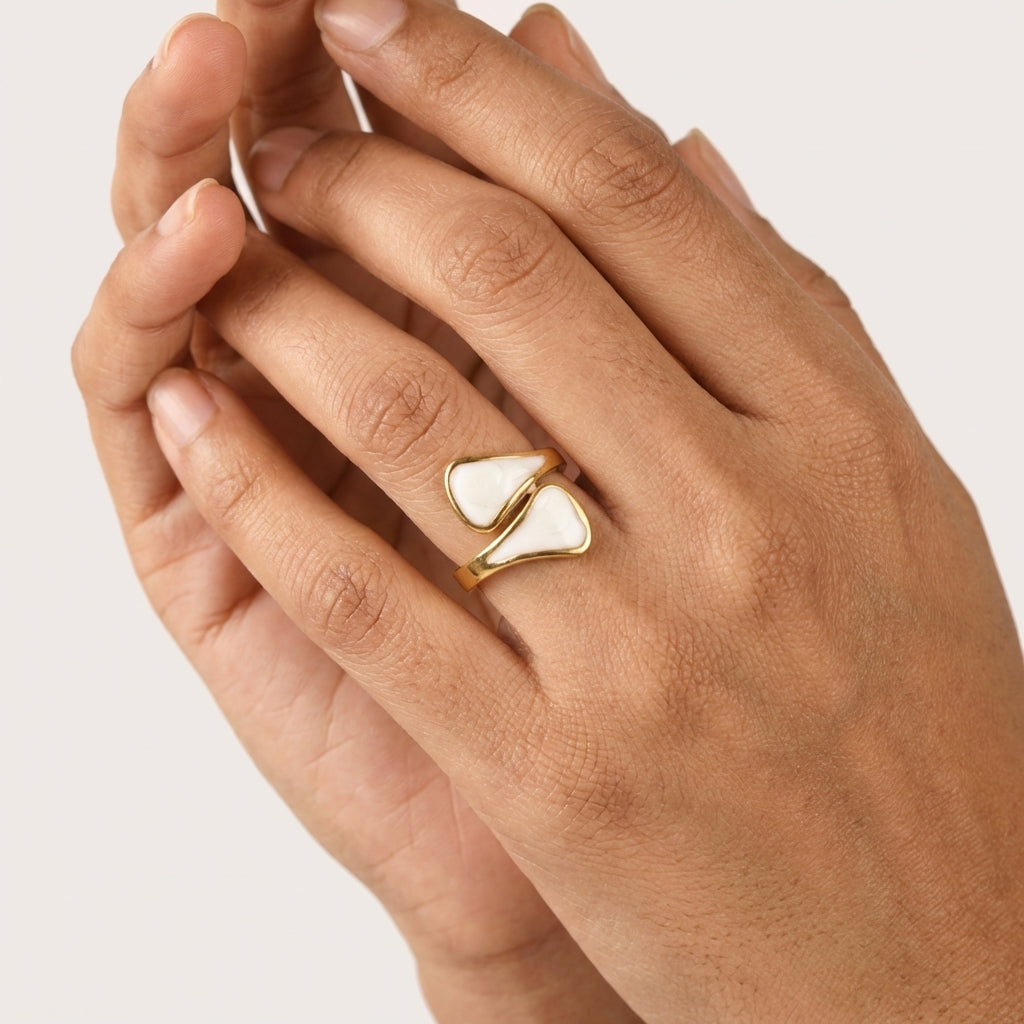 Ivory Diverge Ring
