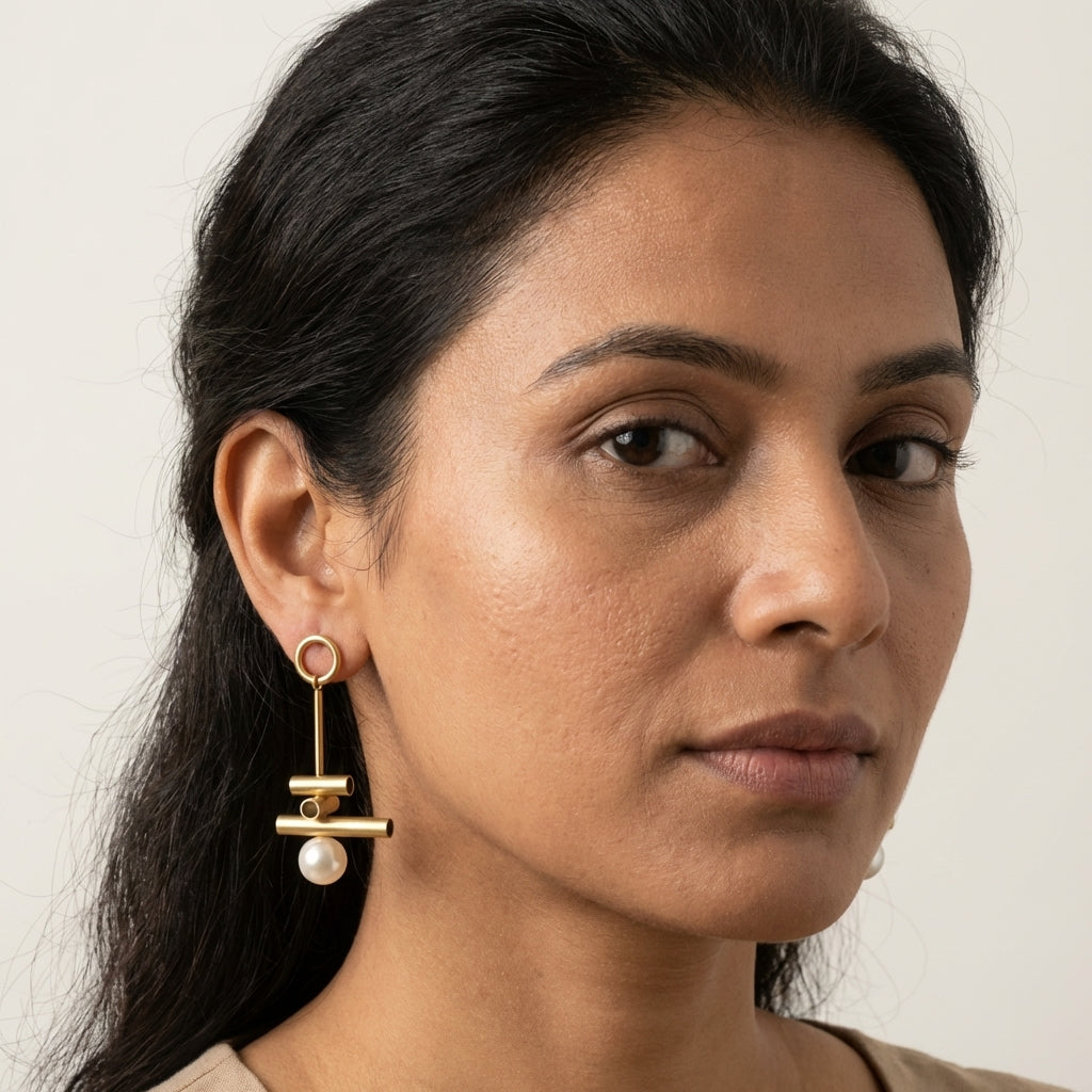 Parallel Glow Earring