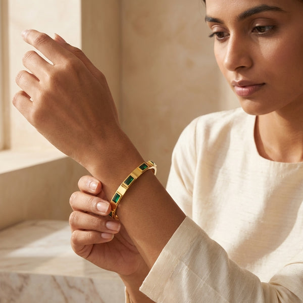 Emerald Harmony Bracelet