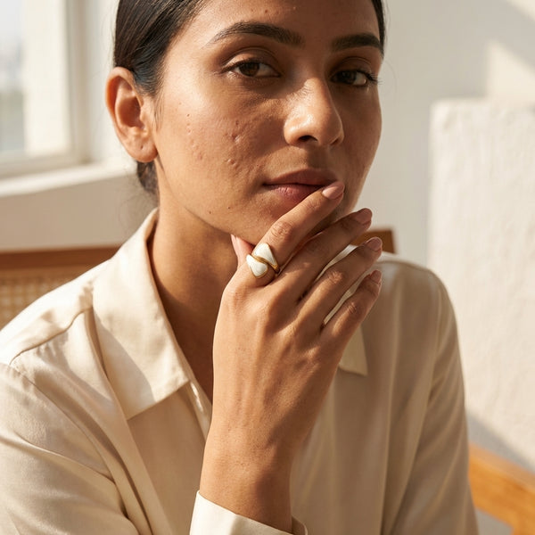Ivory Diverge Ring