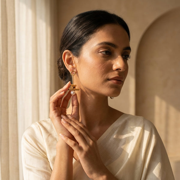 Parallel Glow Earring