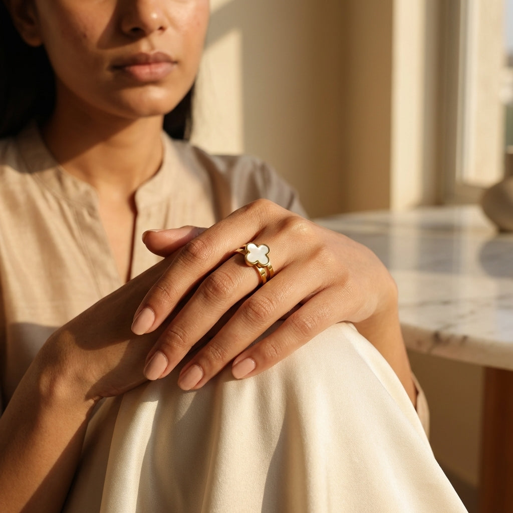 The Parisian Bloom Ring