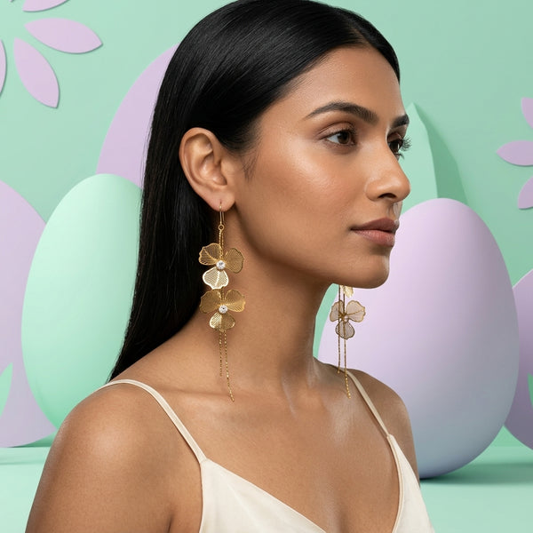 Blossom Drape Earring