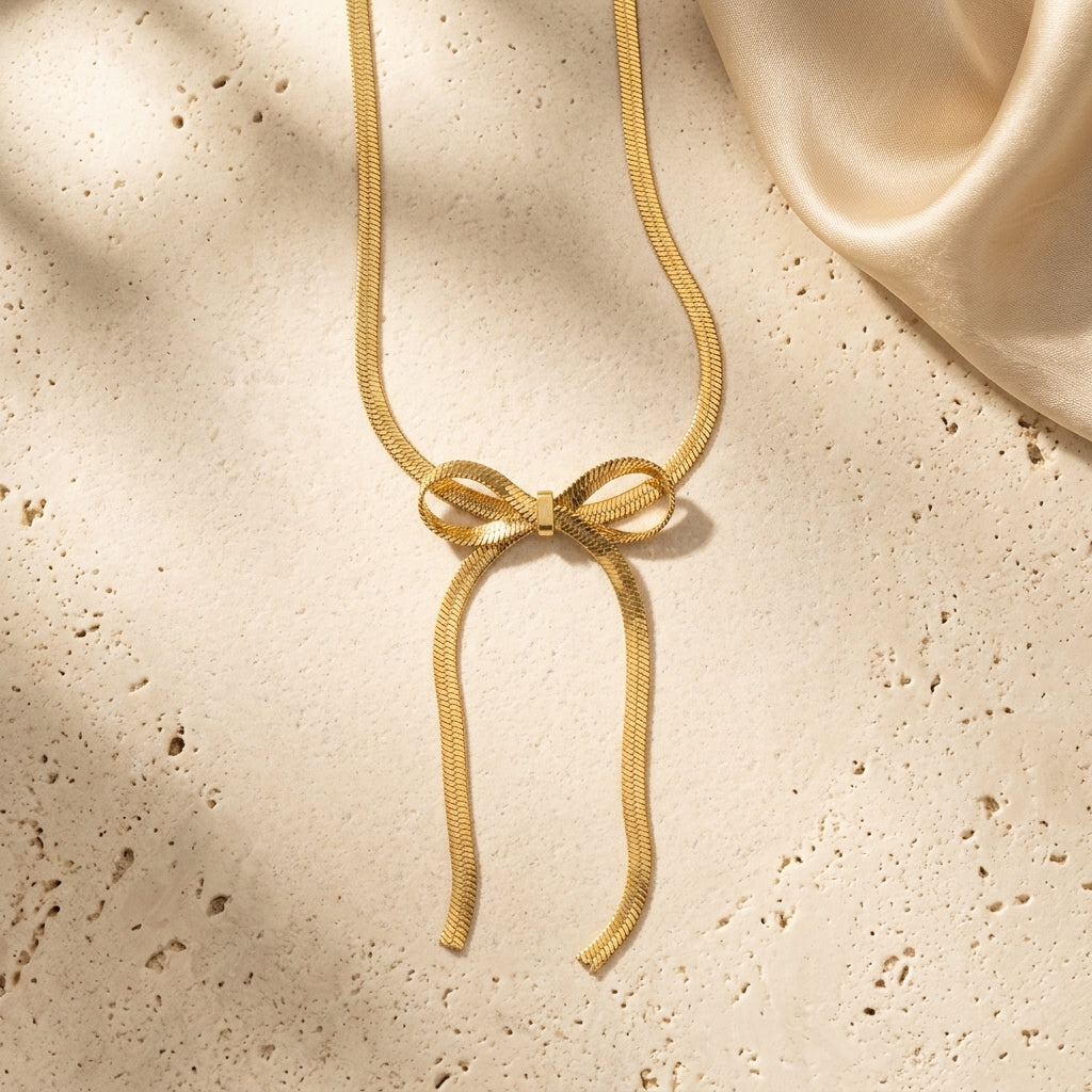 Bow Tie Necklace