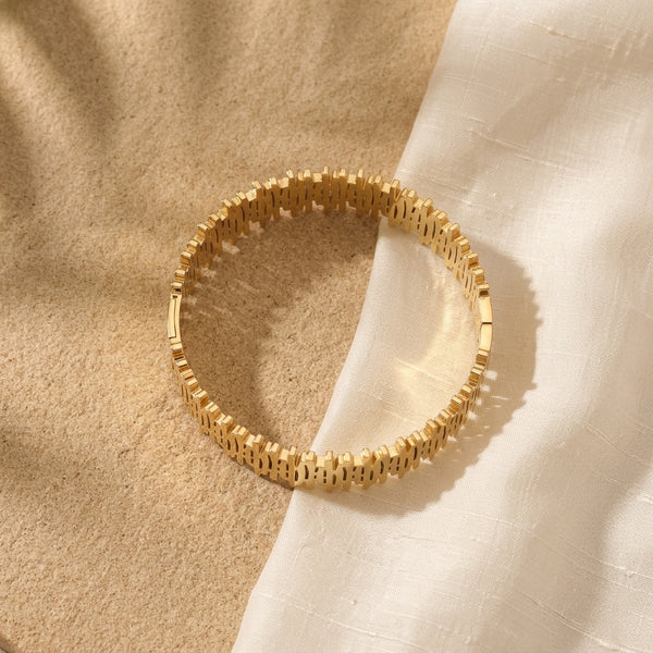 Lattice Luxe Bangle