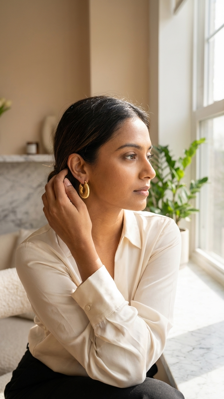 Bold Texture Hoops