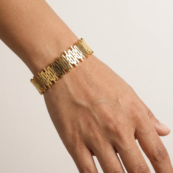 Lattice Luxe Bangle