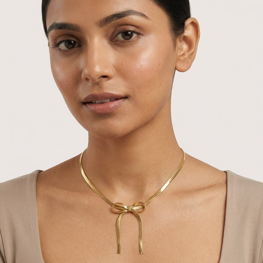Bow Tie Necklace