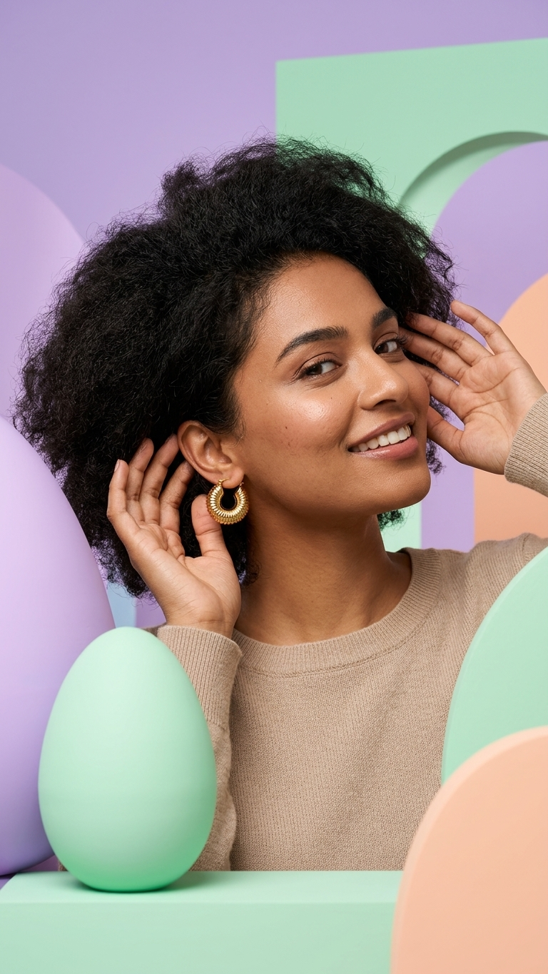 Bold Texture Hoops