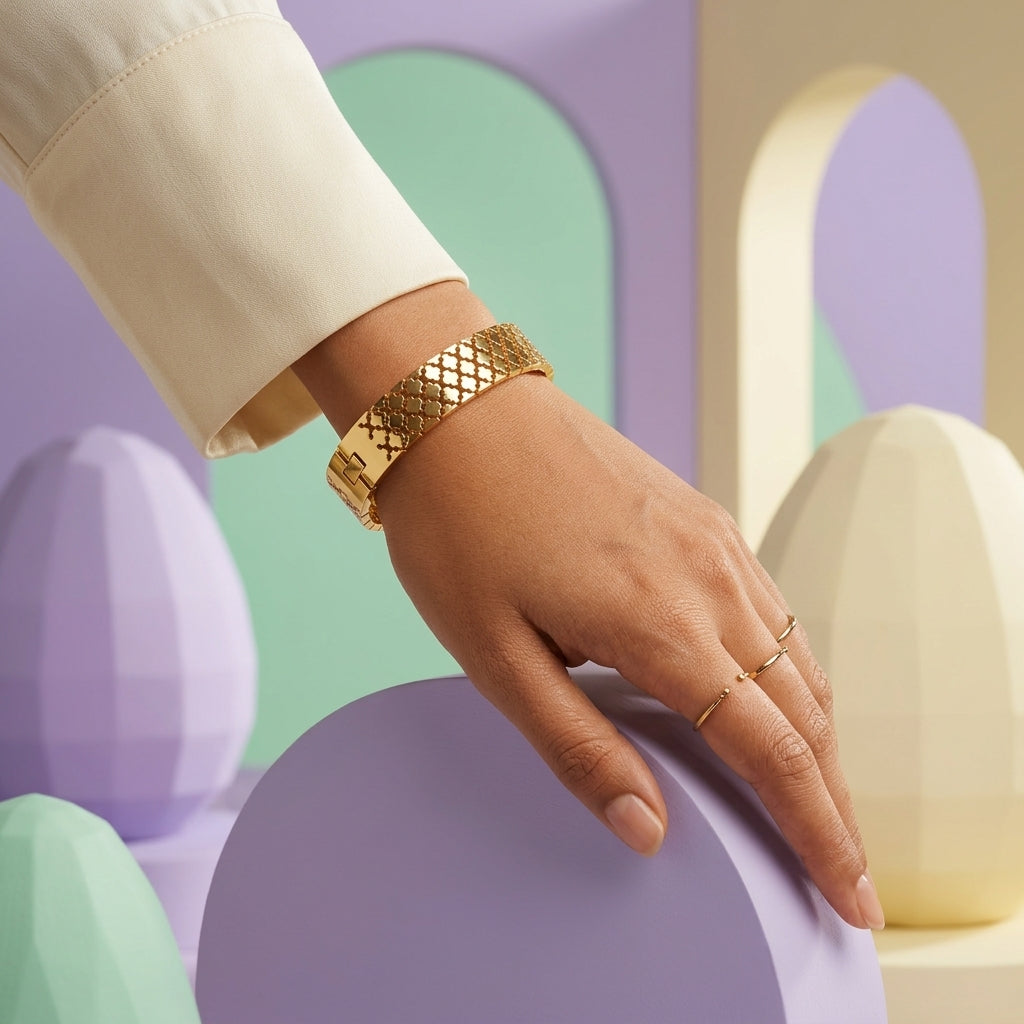 Seraphine Mesh Cuff