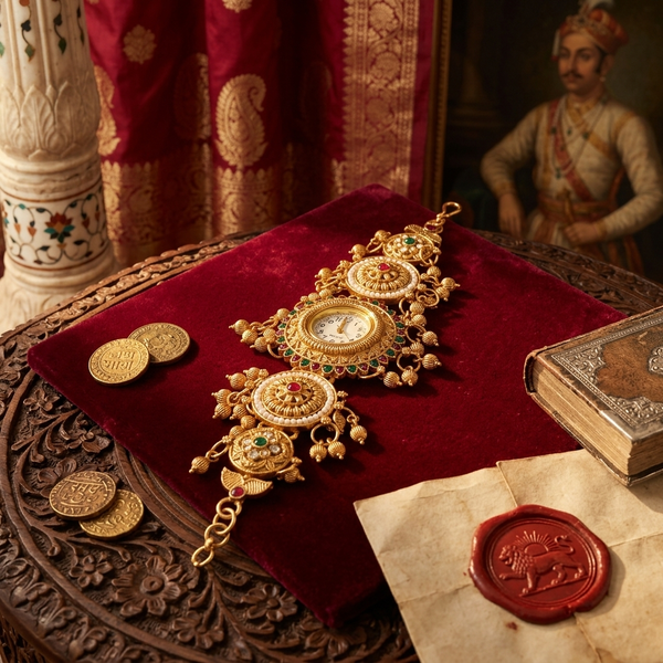 The Imperial Rajwadi Gold Watch