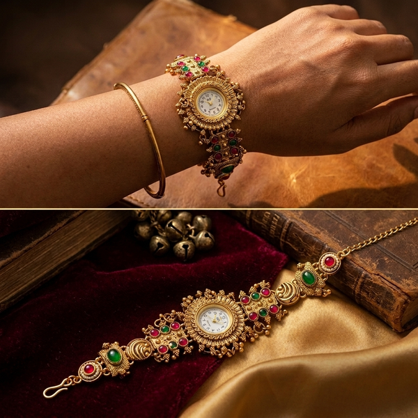 Traditional Antique Temple Watch