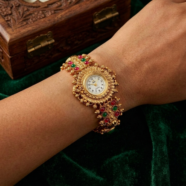 Traditional Antique Temple Watch