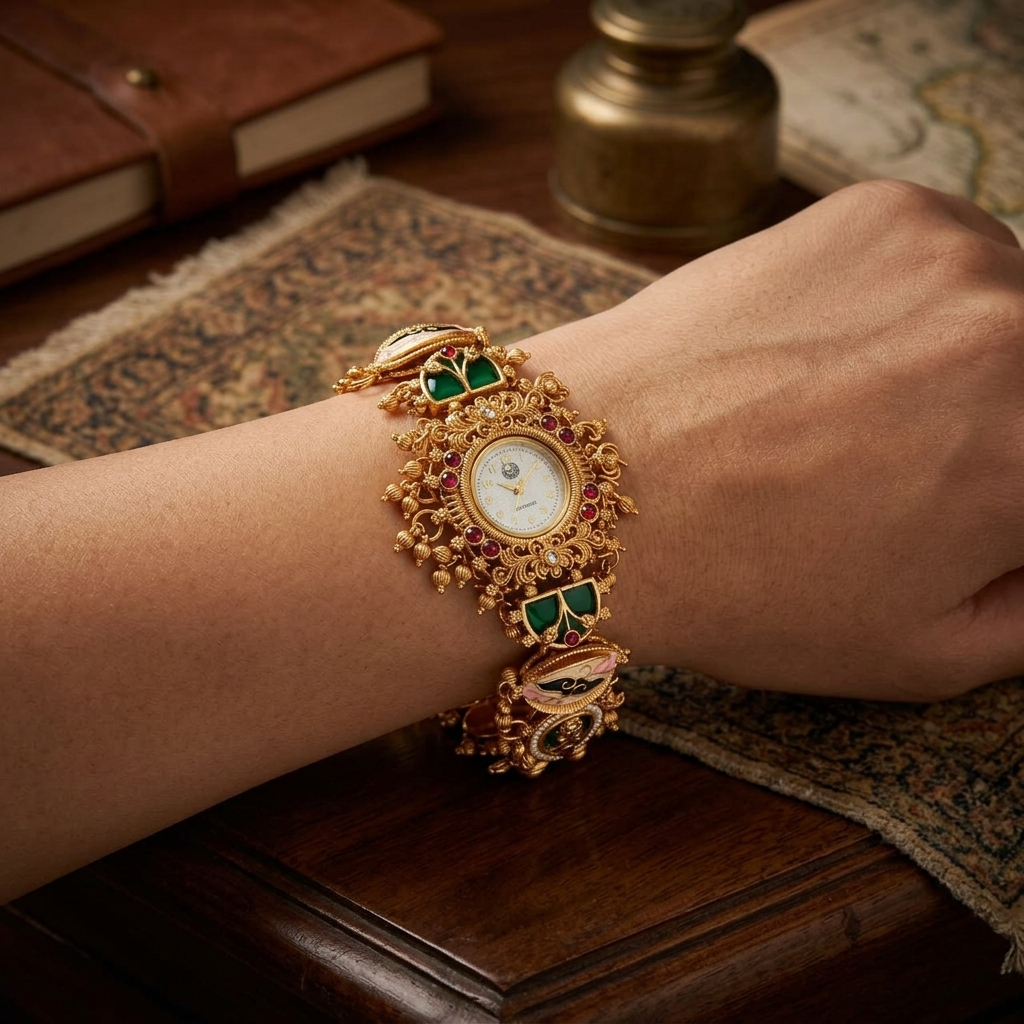 The Noor Kashmiri Meenakari Heritage Watch