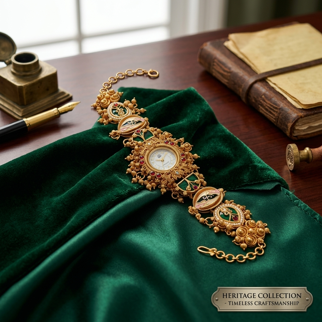 The Noor Kashmiri Meenakari Heritage Watch