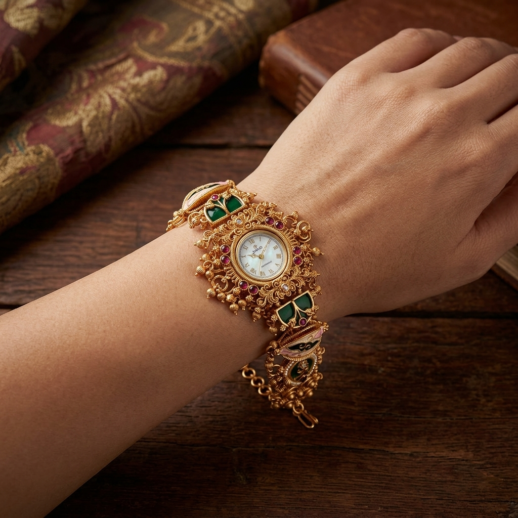 The Noor Kashmiri Meenakari Heritage Watch