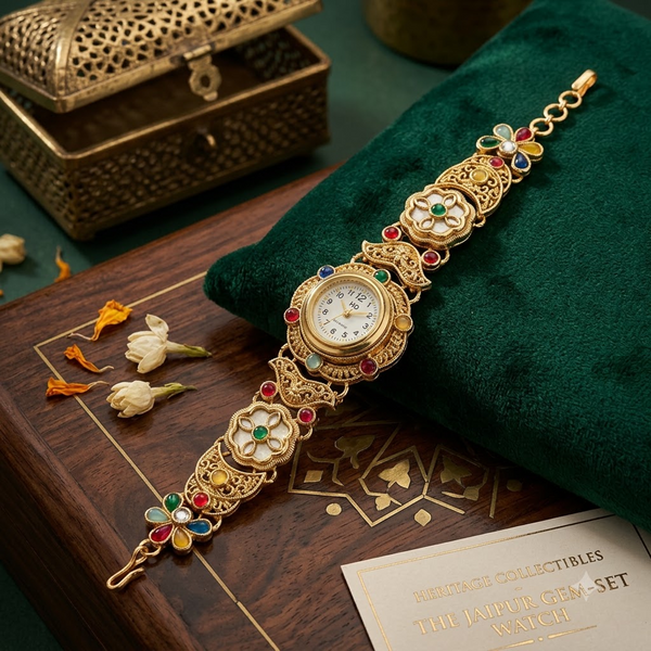Noor Mahal Navratna Watch